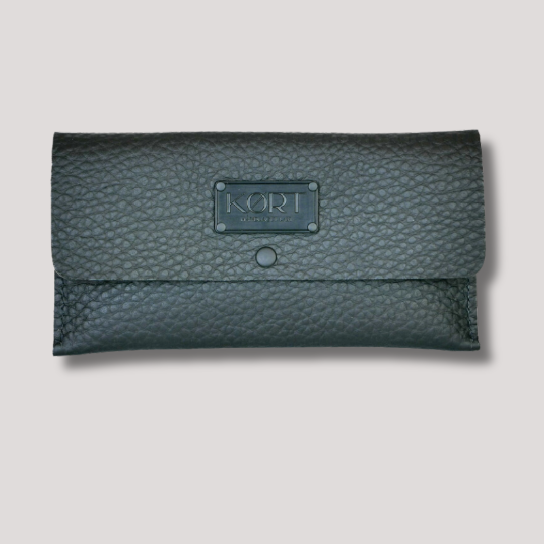 Pandem Pouch Italian Leather Black