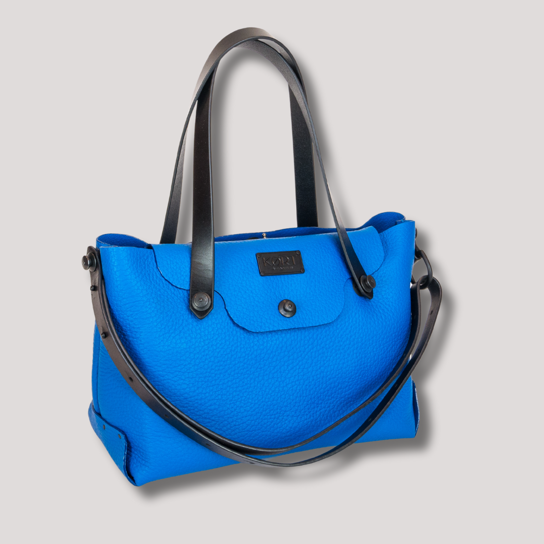 Kassowari Soft Italian Leather Cerulean