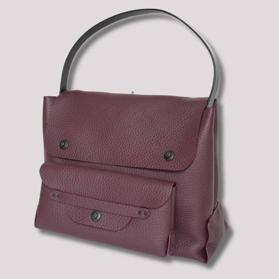 Kymera Soft Italian Leather Burgundy