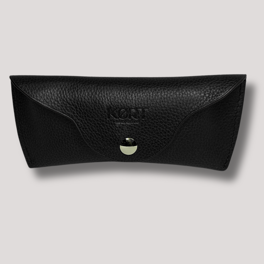 Sara Belt Glasses Case Black